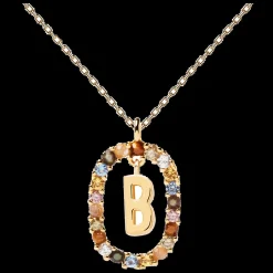 Colar Letra B-PDPAOLA Fashion