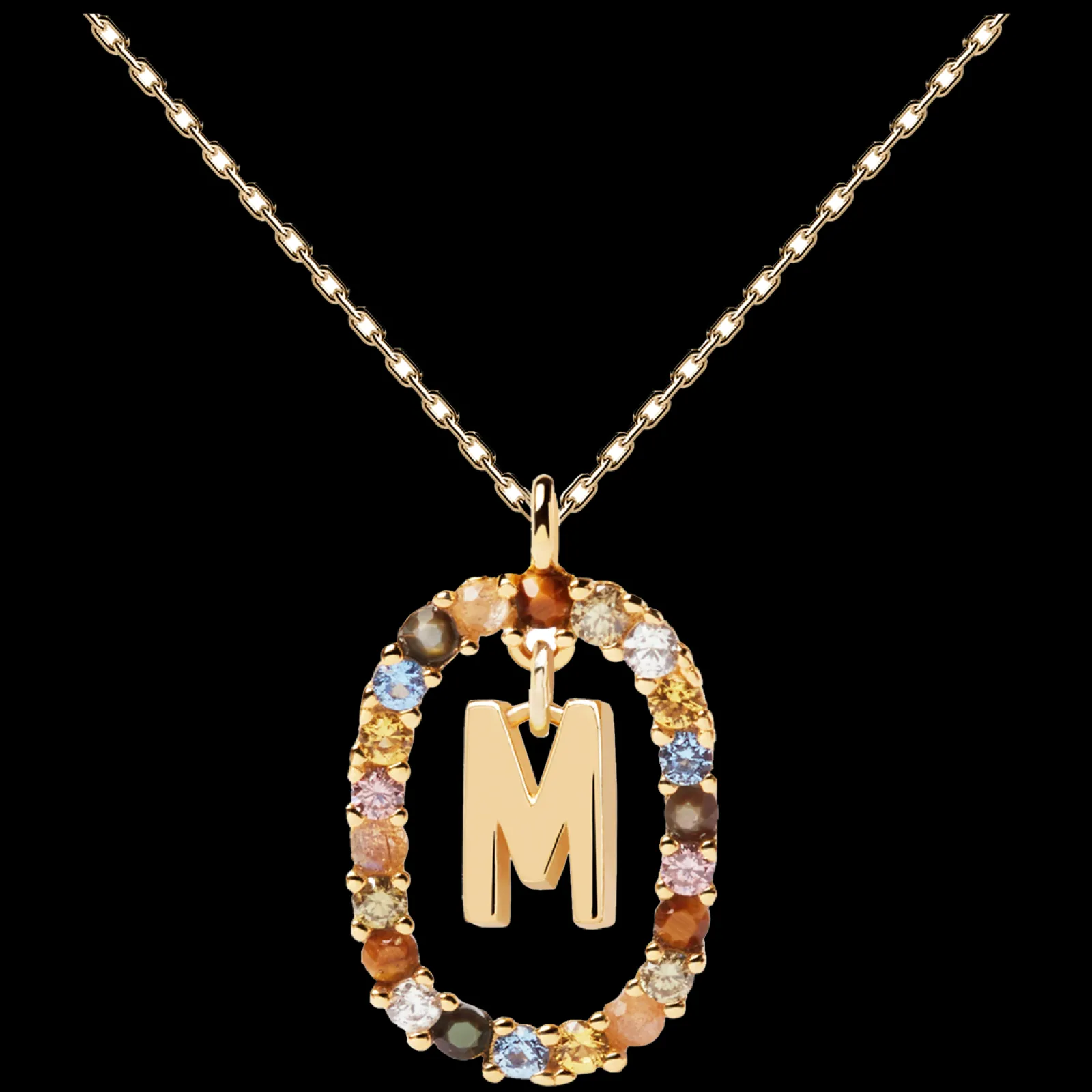 Colar Letra M-PDPAOLA Clearance