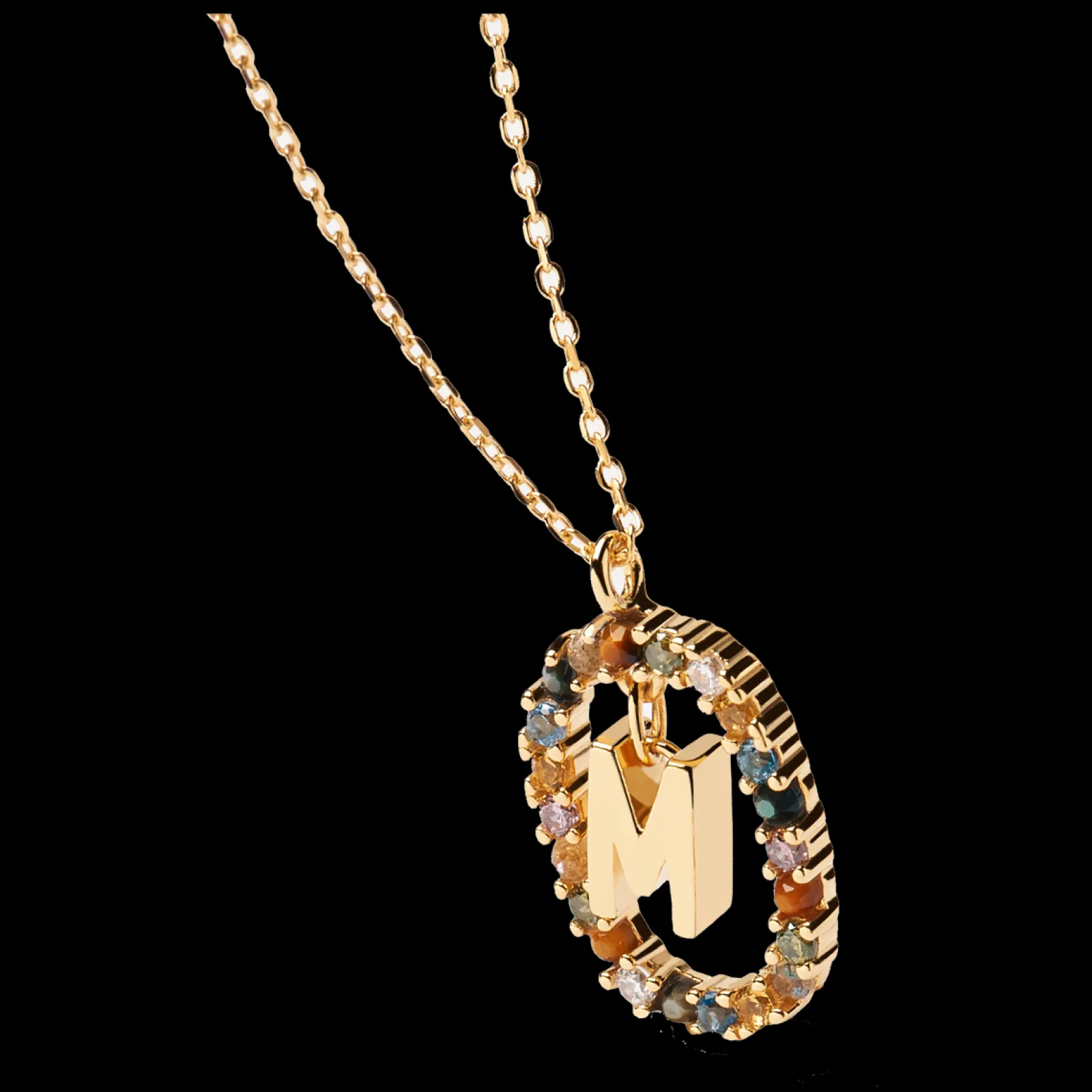 Colar Letra M-PDPAOLA Clearance