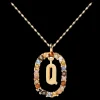 Colar Letra Q-PDPAOLA Store
