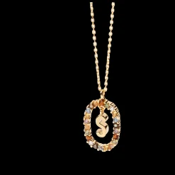 Colar Letra S-PDPAOLA Fashion