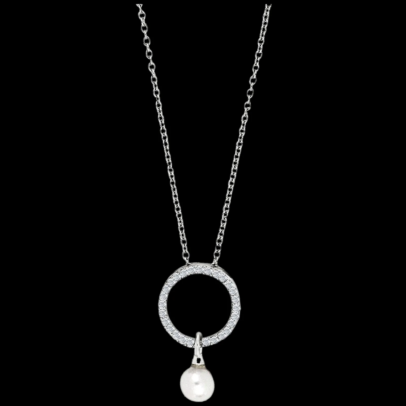Colar Lisabethnor Prateado-Joanli Nor Shop
