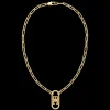 Colar Longo Dourado Com Monograma-Tommy Hilfiger Jewelry Flash Sale