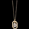 Colar Mini Letters D-PDPAOLA Store