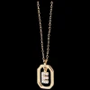 Colar Mini Letters E-PDPAOLA Hot