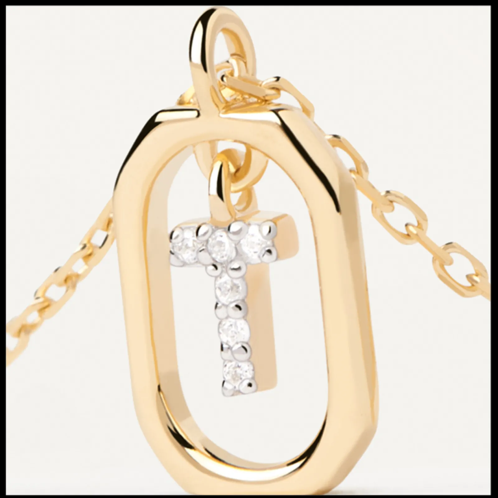 Colar Mini Letters T-PDPAOLA Best Sale