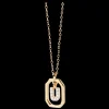Colar Mini Letters U-PDPAOLA Cheap