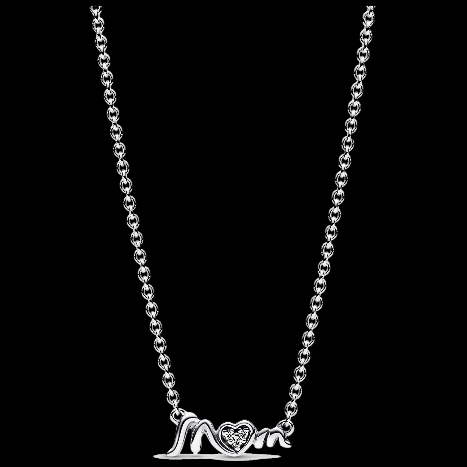 Colar Mum Com Zirconias-Pandora Cheap