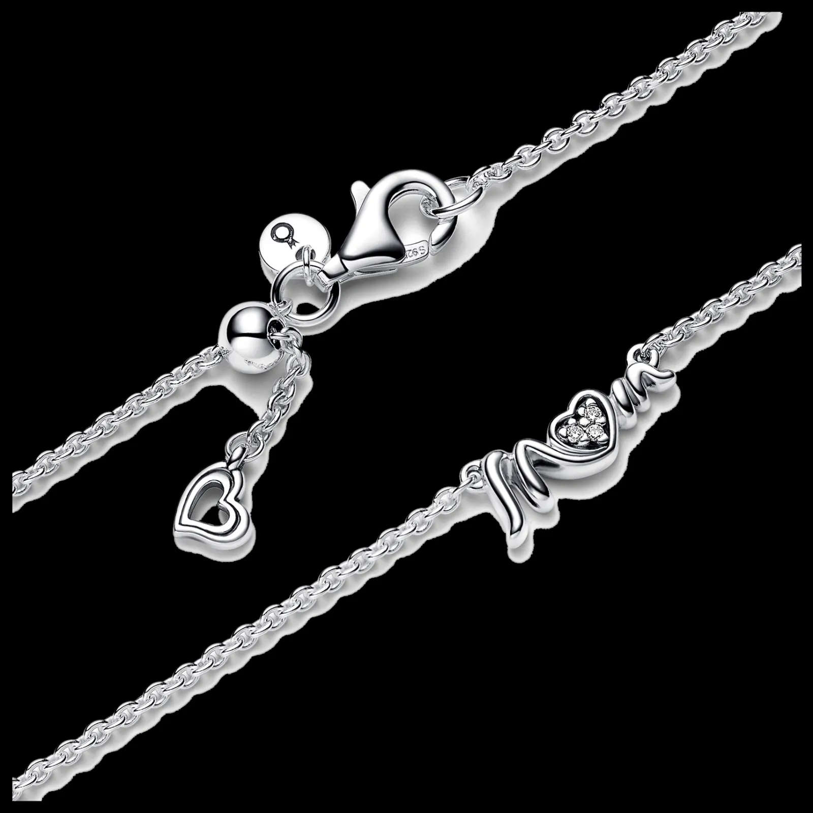 Colar Mum Com Zirconias-Pandora Cheap