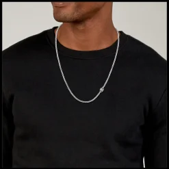 Colar Prateado-Tommy Hilfiger Jewelry Outlet