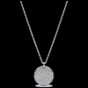 Colar Round Disc Com Zirconia-Pandora Best Sale