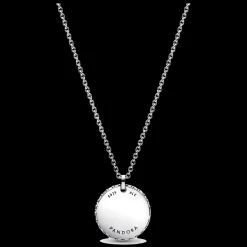 Colar Round Disc Com Zirconia-Pandora Best Sale