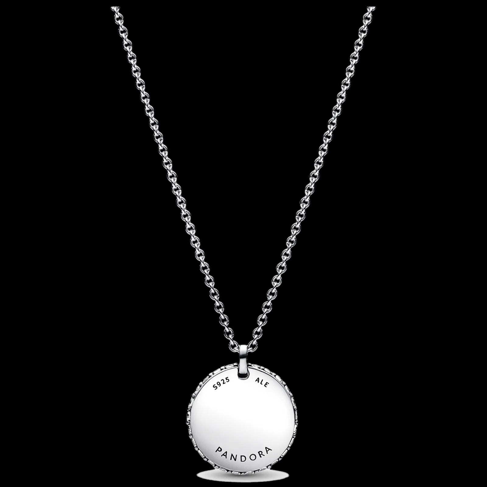 Colar Round Disc Com Zirconia-Pandora Best Sale