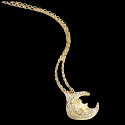 Colar Signals Lua Estrela Dourado-Itemporality Best