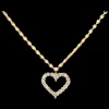 Colar White Heart-PDPAOLA Fashion