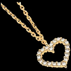 Colar White Heart-PDPAOLA Fashion