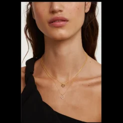 Colar White Heart Silver-PDPAOLA Online