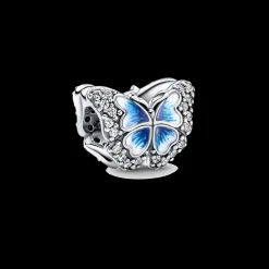 Conta Borboleta Azul-Pandora New