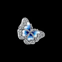 Conta Borboleta Azul-Pandora New