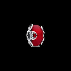 Conta Com Murano Vermelho-Pandora Cheap