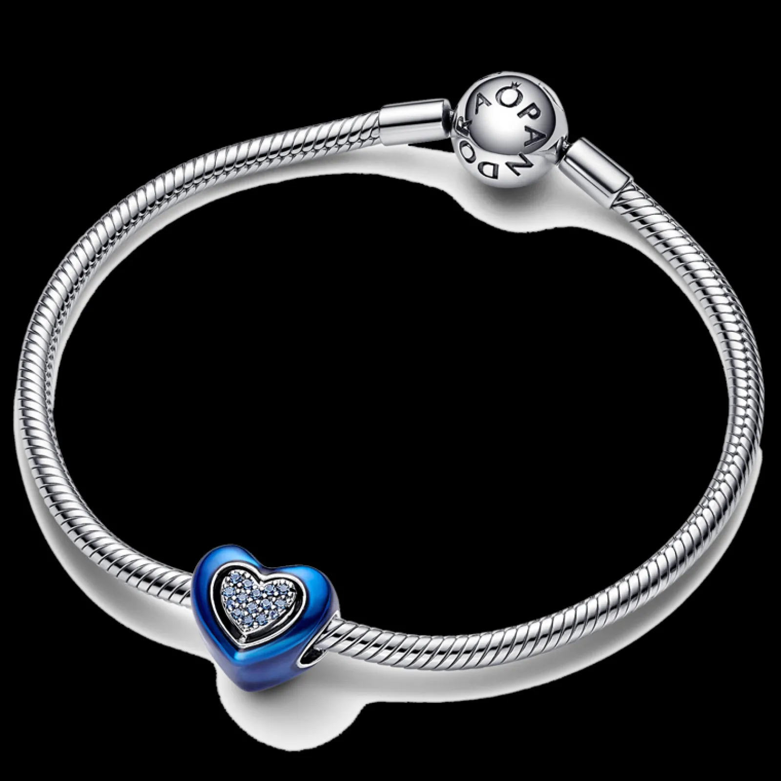 Conta Coracao Azul Spinning-Pandora Discount