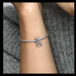 Conta Estrela E Lua Crescente-Pandora Store