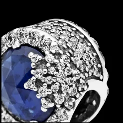 Conta Floco De Neve Azul Cintilante-Pandora Discount