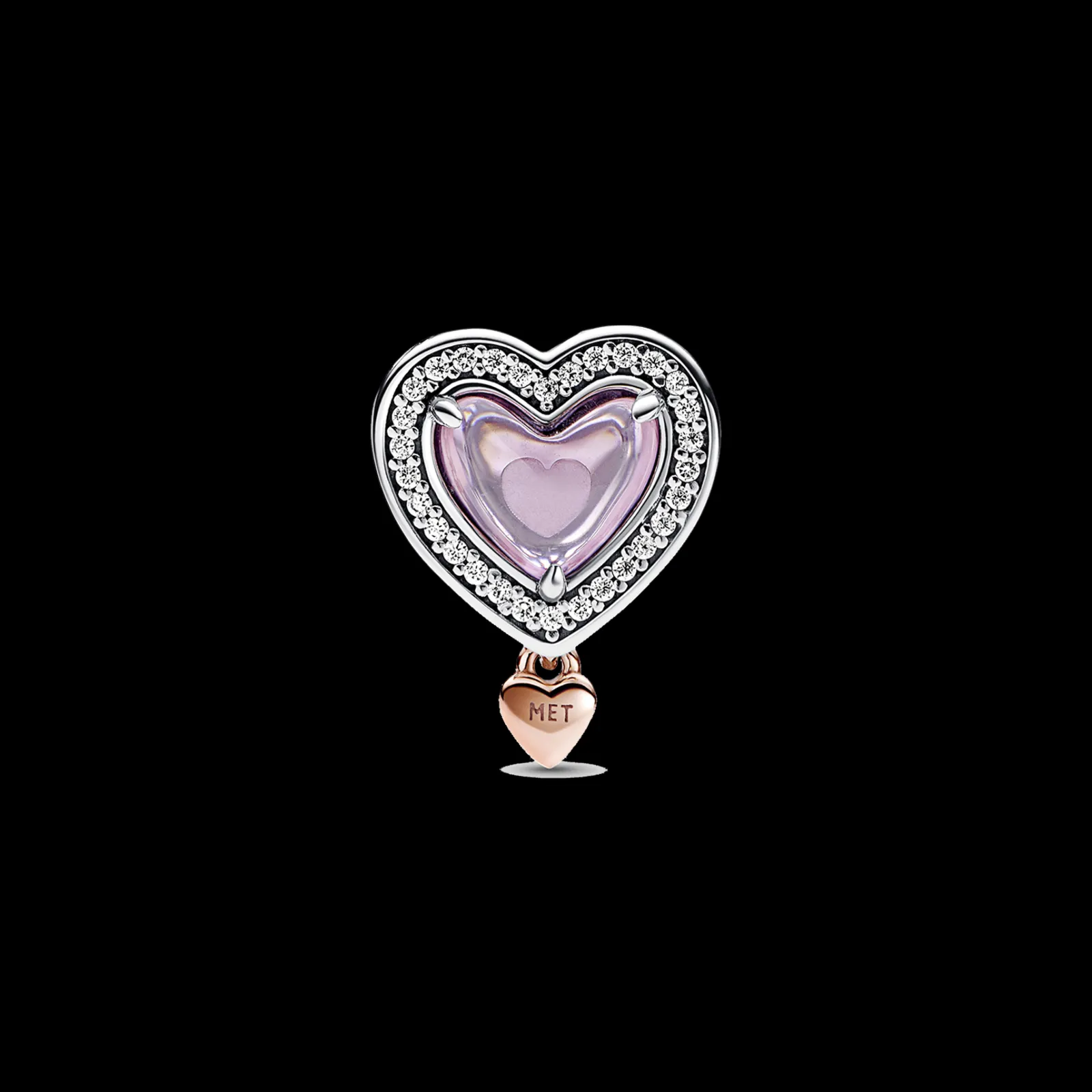 Conta Mum Heart Com Zirconias-Pandora Cheap