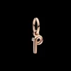Conta Pendente Alfabeto Letra P-Pandora Best Sale