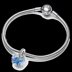 Conta Pendente Borboleta Azul-Pandora Discount