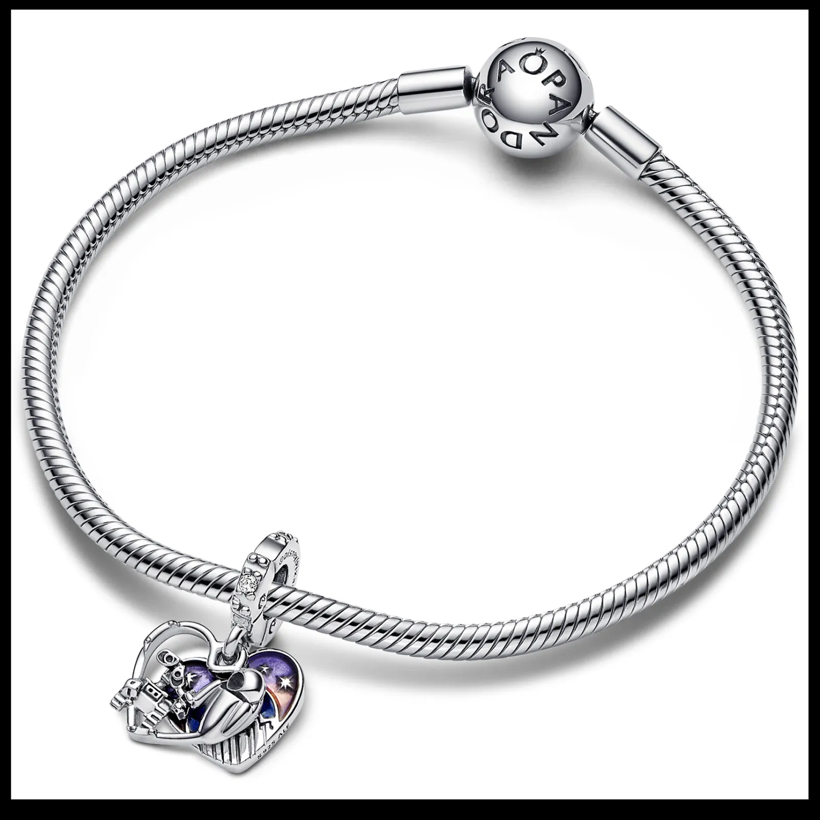 Conta Pendente Disney Coracao Wall-E & Eve-Pandora Cheap