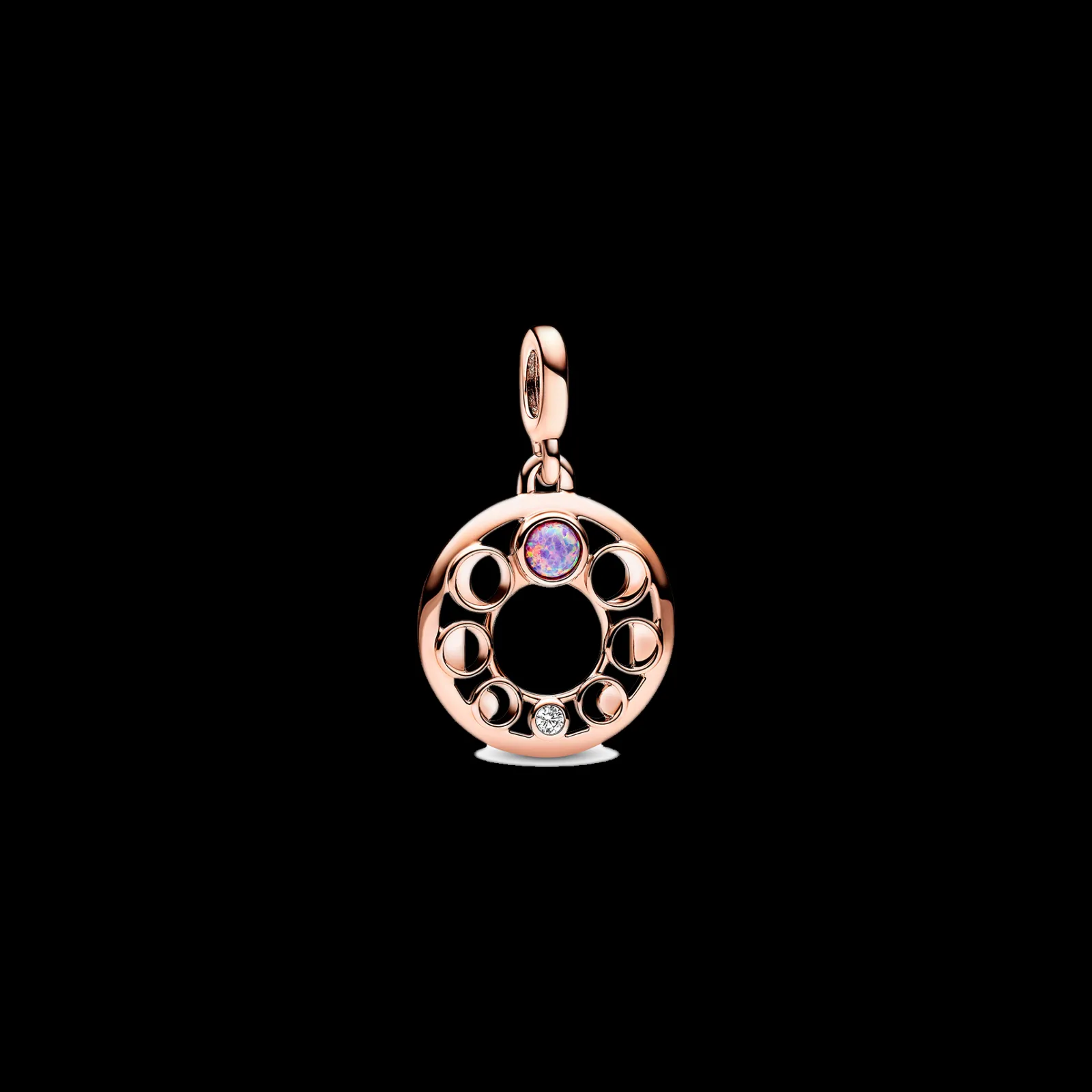 Conta Pendente Me Medalhao Fases Da Lua-Pandora Store