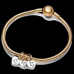 Conta Pendente Triplo Friendship-Pandora Clearance
