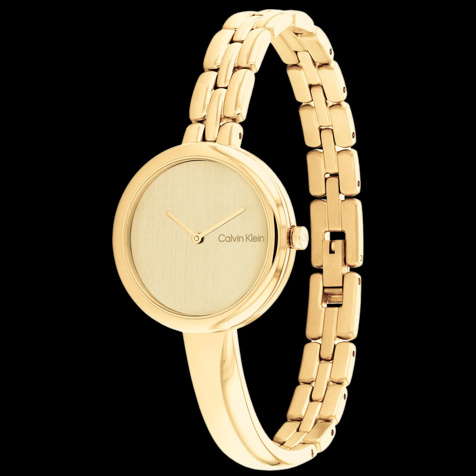 Dourado Com Bangle-Calvin Klein Watches New