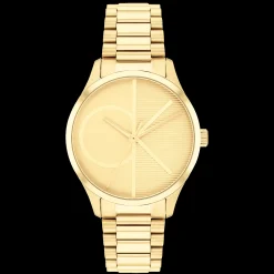 Dourado Em Aco-Calvin Klein Watches Hot