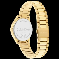 Dourado Em Aco-Calvin Klein Watches Hot
