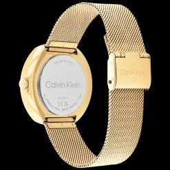 Dourado Em Malha Milanesa-Calvin Klein Watches Best Sale