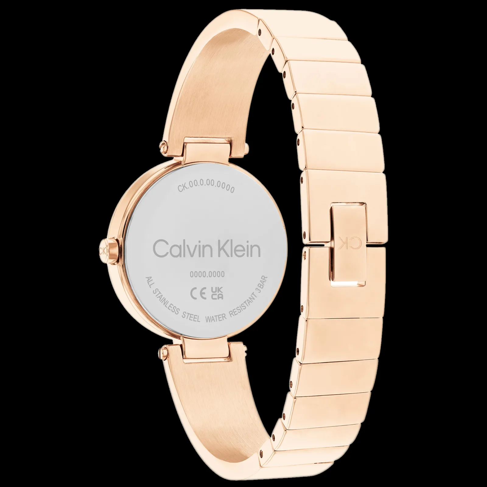 Dourado Rosa Com Bangle-Calvin Klein Watches Best Sale