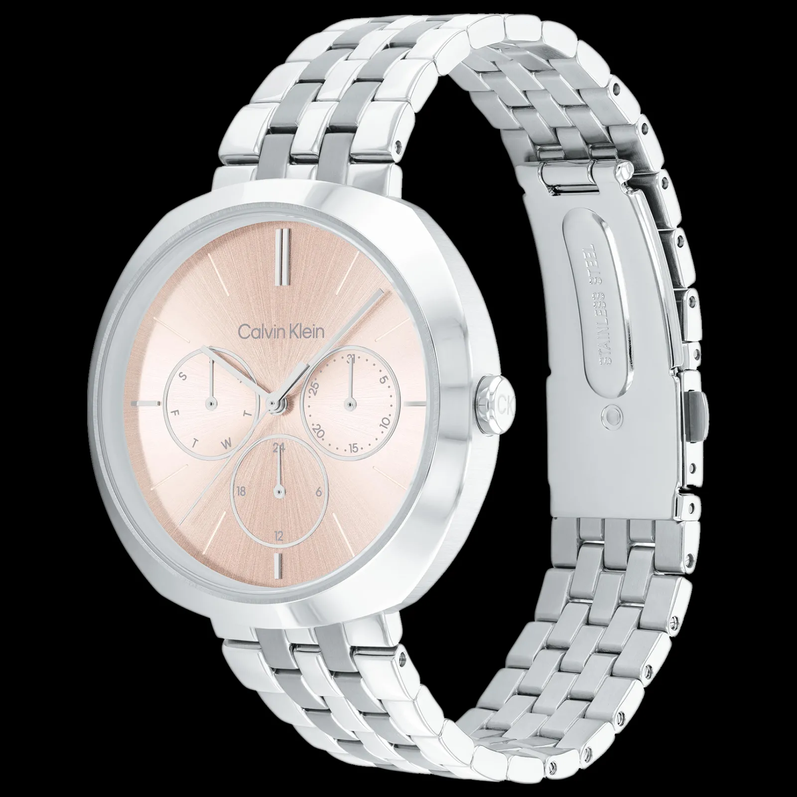 Dourado Rosa Em Aco-Calvin Klein Watches Online