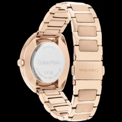 Dourado Rosa Em Aco-Calvin Klein Watches Clearance