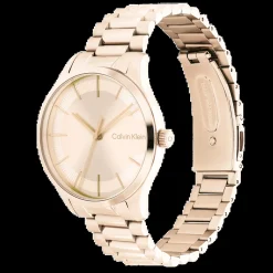 Dourado Rosa Em Aco-Calvin Klein Watches Outlet