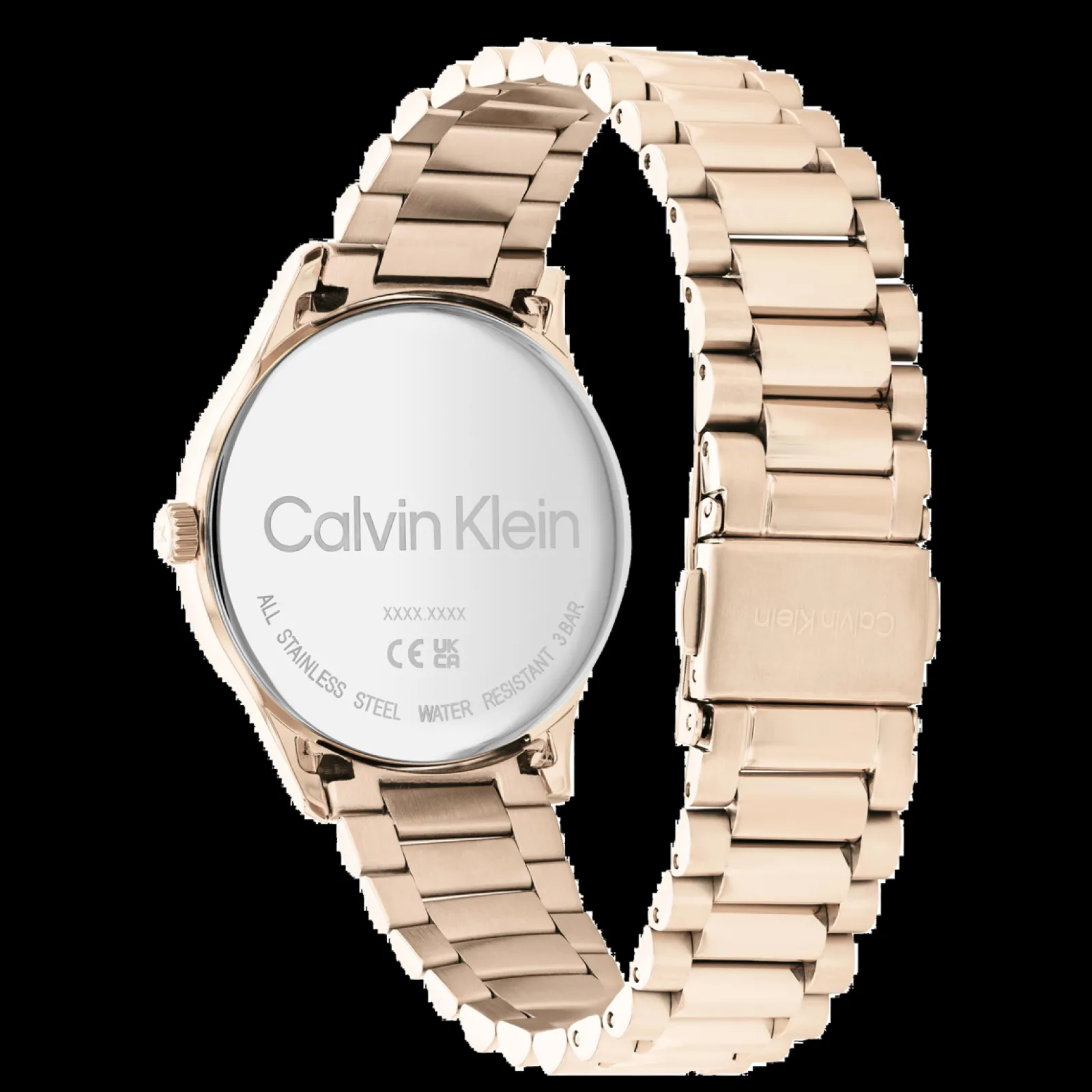 Dourado Rosa Em Aco-Calvin Klein Watches Outlet