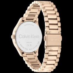 Dourado Rosa Em Aco-Calvin Klein Watches Cheap
