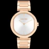 Dourado Rosa Em Aco-Calvin Klein Watches Discount