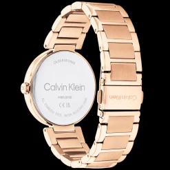 Dourado Rosa Em Aco-Calvin Klein Watches Discount