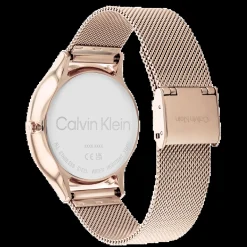 Dourado Rosa Em Malha Milanesa-Calvin Klein Watches Hot
