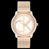 Dourado Rosa Em Malha Milanesa-Calvin Klein Watches Flash Sale