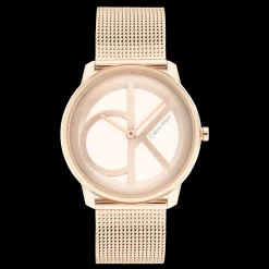 Dourado Rosa Em Malha Milanesa-Calvin Klein Watches Flash Sale