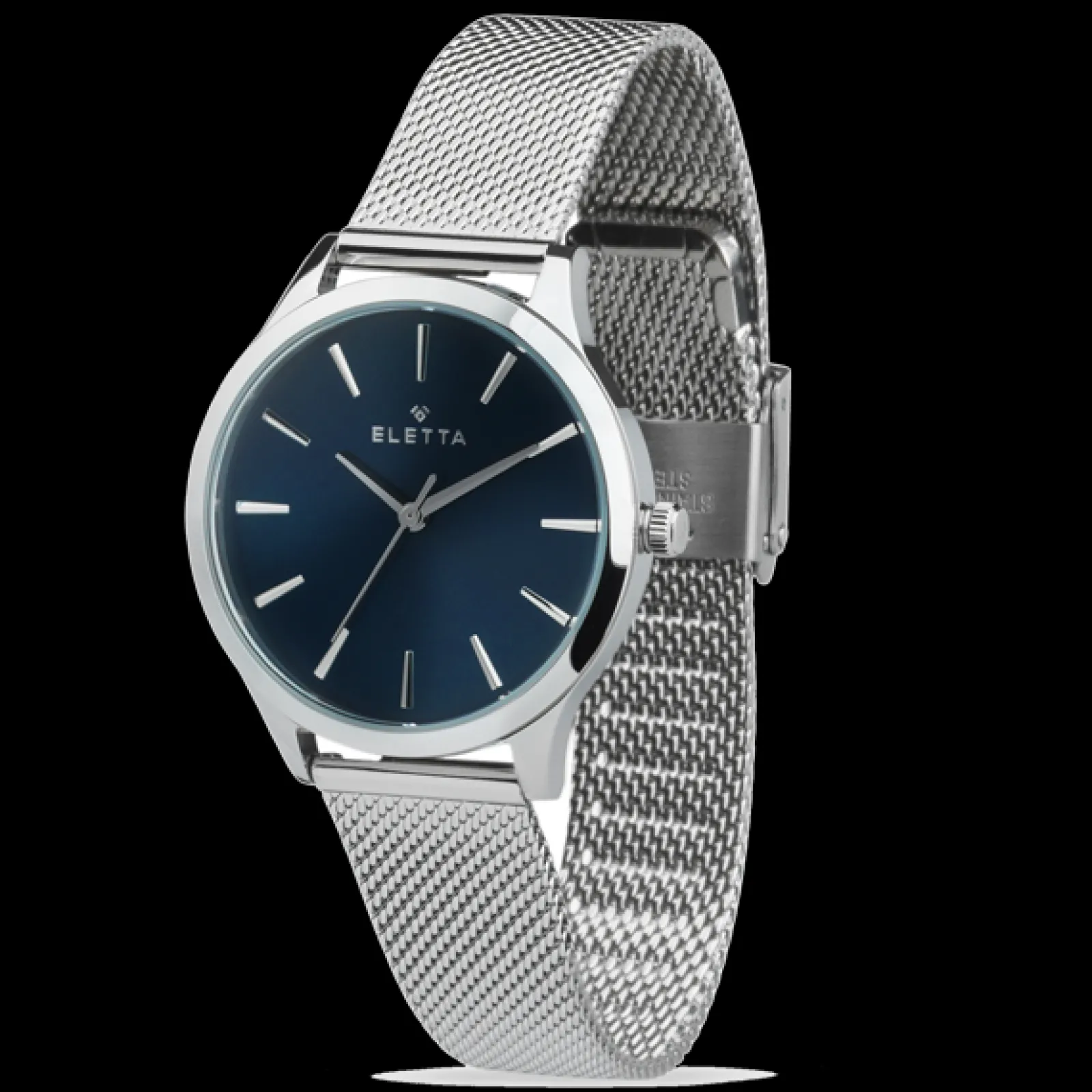 Relogio New Classic Lady Aco E Az-Eletta Hot