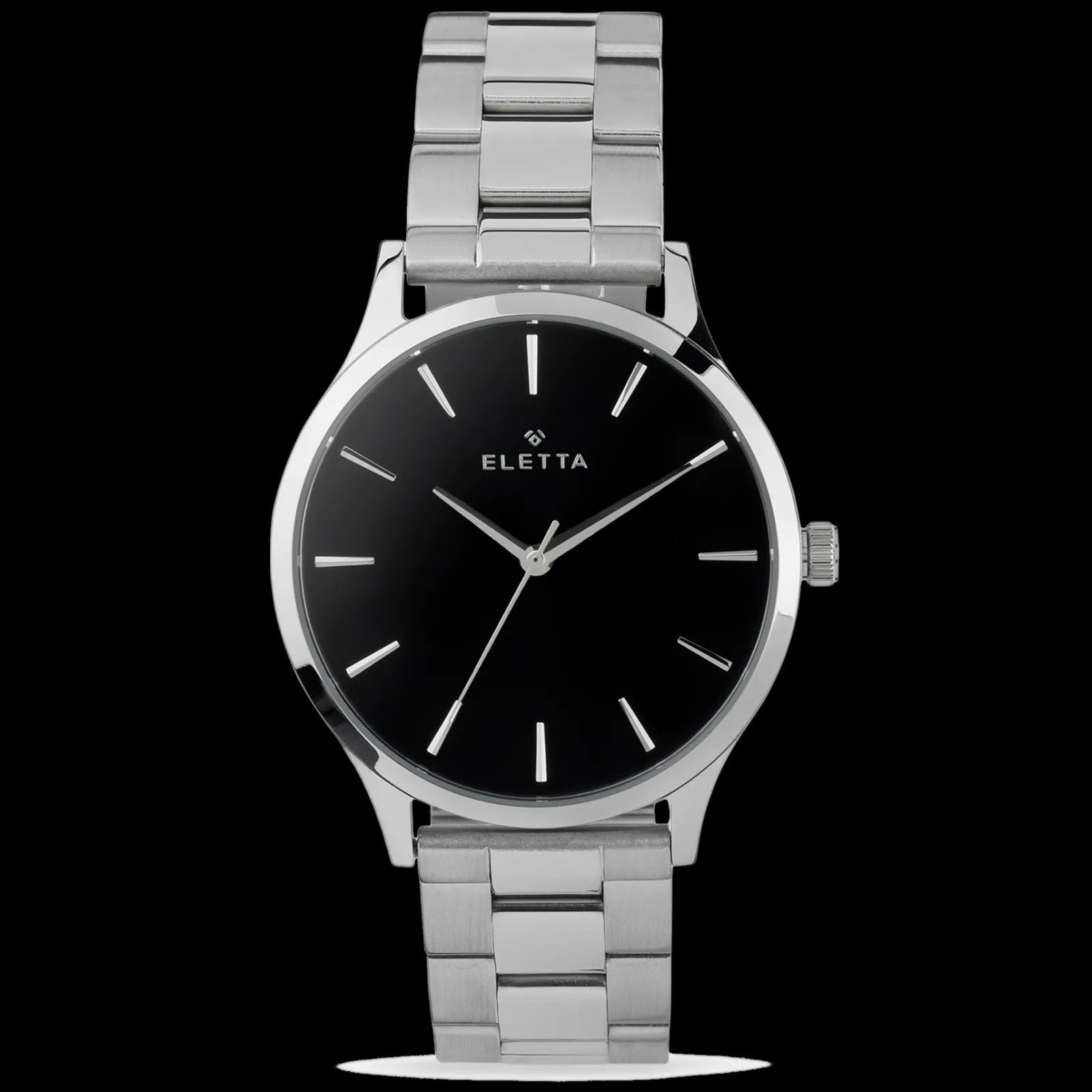 Relogio New Classic Uni Aco E Pre-Eletta Store
